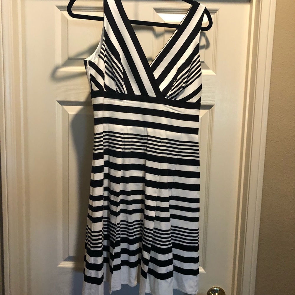 White House Black Market Stripe dress (163)